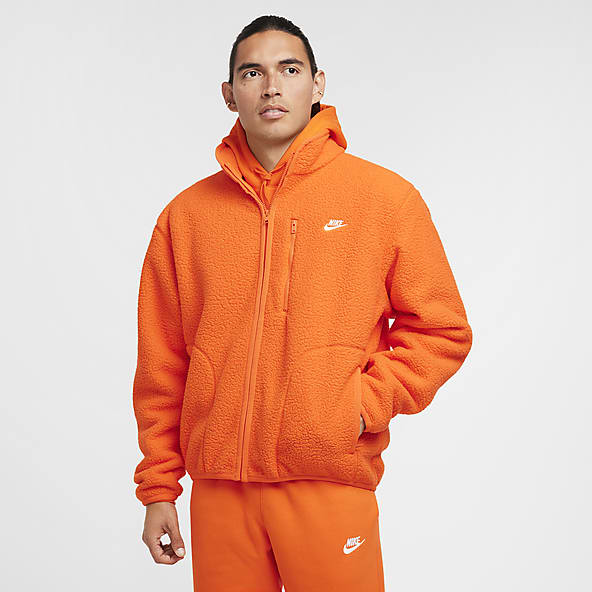 Orange nike jacket online